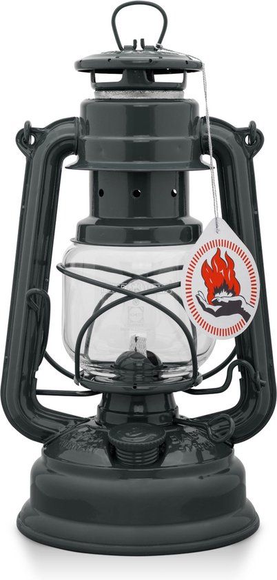 Feuerhand stormlamp antraciet