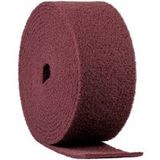 Klingspor 258892 schuurvlies NRO 400, 150X1000 mm, 1 st. Korrel: Fine Maroon