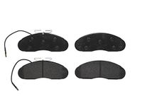 BREMBO Bremsbelagsatz, Scheibenbremse P56019 | Compatibel met: NISSAN CABSTAR E, TRADE Bus, TRADE Kasten, TRADE Pritsche/Fahrgestell