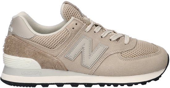 New Balance W574 Dames Sneakers - Beige