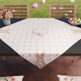PETTI Artigiani Italiani - Tafelkleed voor Pasen, modern tafelkleed voor Pasen, digitale print, 100% Made in Italy