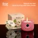 Emma Molly MOMO Baumhöhle Bougie Boîte Cadeau (Nénuphar) 90g (Citron/Lotus/Cèdre)