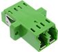 InLine® glasvezelkoppeling, duplex LC/LC, singlemode, groen, keramische huls
