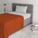 Trendy Chic Beddengoedset van 100% Katoen, Gemaakt in Italië, voor Eenpersoonsbed, Terra