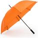 Merkloos / Sans marque Makito Western Europe Automatische XL size paraplu - oranje - dia 130 cm - 85 cm lang - regen - polyester/metaal