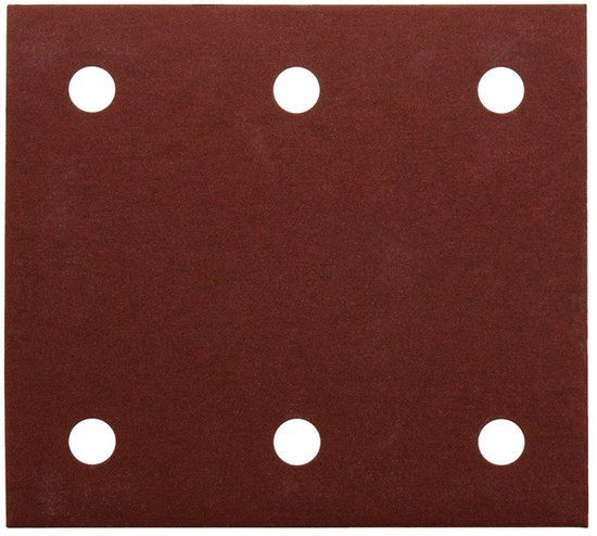 Makita P-33087 Schuurvel Red - Vlak schuurvel - Delta schuurvel - Velcro - Klittenband - K40 - 114 x 102mm (10stuks)