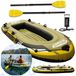 Jilong Plateforme de pêche gonflable Fishman 300 avec rames et pompe