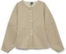 Vero Moda Vest Vmklea Ls O-neck Cardigan Jrs Ga 10337221 Silver Mink/melange Dames Maat M