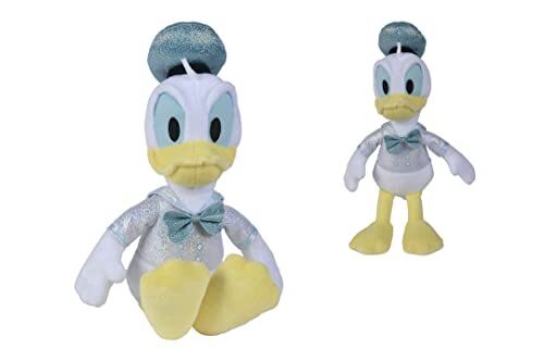 simba Disney - Sparkly Donald Duck, 25cm Knuffel, Pluche, vanaf 0 jaar