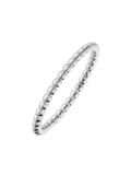 Lucardi Dames Stalen ring bolletje 2mm - Ring - Staal - Zilverkleurig - 17 / 53 mm