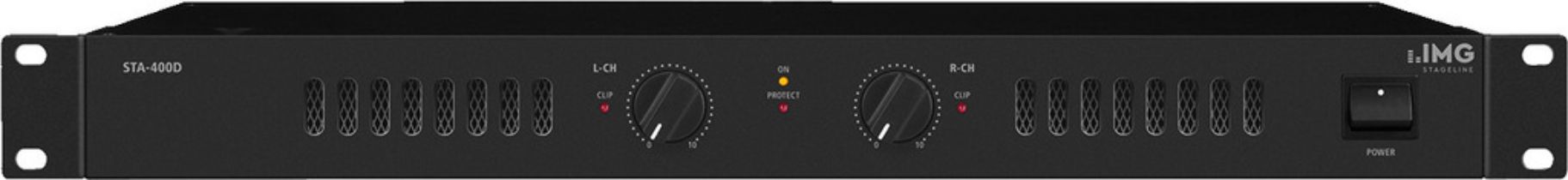 IMG Stage Line STA-400D - 2.0 Channel Audio Amplifier - 700W Peak Power