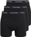 Calvin Klein Heren Onderbroeken 3-Pack Boxers Zwart Maat S