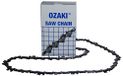 Greenstar 34157 Ozaki Square Chain .325 inch .058 1.5 mm 90 inch, Black