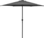 Prolenta Maison Exclusive Parasol met aluminium mast, 270x246 cm, antraciet