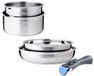 Arthur Martin AM2189 Pannen & Sauciers Set - 5 Stuks - Roestvrij staal - Inductie