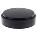 WAGNER vloerdeurstopper BLACK DELUXE, Ø 50 x 15 mm, hoogwaardige kunststof, hoogglans zwart, zelfklevend, zonder resten te verwijderen - 15510911