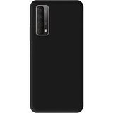Huawei P Smart 2021 Siliconen Matte Hoesje - Noir