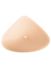 Amoena 391/02 Natura Light 3S Driehoekige prothese, lichte siliconen bandage met superzachte folie en comfort Plus-technologie, volledige cup, maat 2, ivoorkleurig