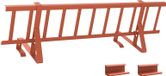 Support de toit Neige Rouge 800 x 29,5 x 34,5 cm Acier