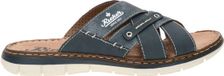Rieker Kruisbandslippers grijs - Maat 40