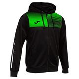 Joma Eco Supernova Sweatshirt Met Volledige Rits Zwart 2XL Man
