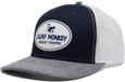 Surf Monkey Trucker Cap - 6 Panel - One Size - Snapback - Blauw