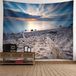 Tapis mural en polyester avec motif de ciel marin pour décoration murale