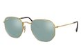 Ray-Ban Hexagonal Flat Lenses Sonnenbrille Gold/Silber