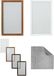 Moustiquaire avec moustiquaire, cadre en aluminium, blanc, marron, anthracite. Disponible en 4 tailles (120x140 cm, marron clair)
