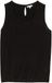 Tom Tailor - Ajour-top in een mix van materialen - Maat XXL - deep black