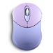 perixx PERIMICE-802PP draadloze Bluetooth-muis - draagbaar ontwerp - compatibel met Windows, iOS en Android pc, laptop, tablet en smartphone - paars