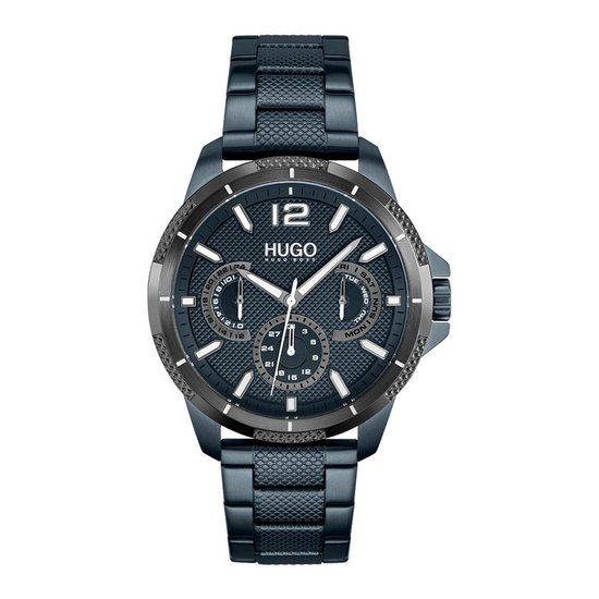 HUGO HU1530194 Herenhorloge Blauw - 46 mm