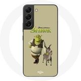 Maniacase Etui voor Samsung Galaxy S21 FE Shrek en de ezel film