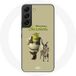 Maniacase Etui voor Samsung Galaxy S21 FE Shrek en de ezel film