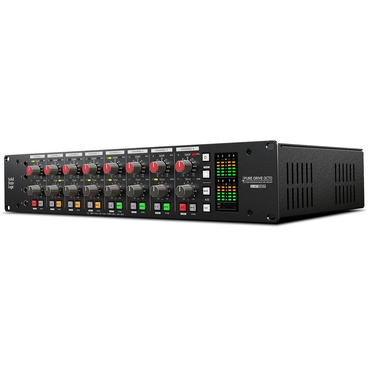 Solid State Logic PureDrive OCTO - Microphone Preamp & Audio Interface