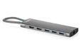 Digitus USB-C Docking Station, 11-Port, Grijs