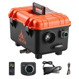 VEVOR Dieselverwarming, 8 kW, all-in-one, draagbaar, met afstandsbediening en lcd-display, snelle verwarming en geluidsarm, voor vrachtwagens, bestelwagens, campers, caravans en garage
