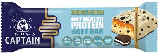 The Gutsy Captain Cookies & Cream Bar (45 gr)