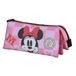 Disney Minnie Mouse Journey-Triple Etui, roze, 23 x 11 cm, Roze Minnie Mouse, Eén maat, Drievoudige etui