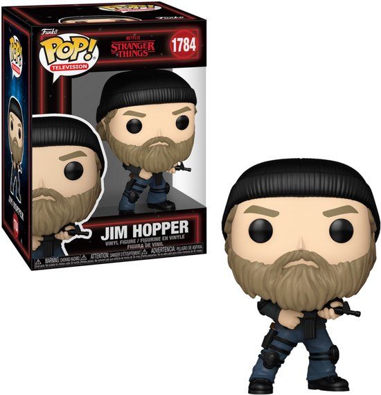 Funko Stranger Things Season 5 - Jim Hopper vinylfiguur 1784 Unisex Funko Pop!