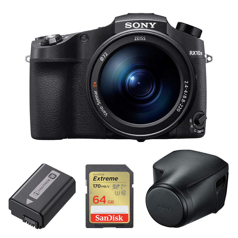 Sony Cybershot DSC-RX10 IV compact camera + Accessoire Kit