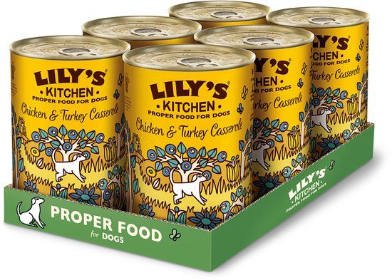 Lily's Kitchen Lily's Kitchen Stoofpotje met Kip & Kalkoen Natvoer Hond 6 x 400 g