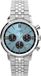 Timex Marlin Quartz Chrono Quartz Chronograaf Horloge Zilverkleurig En Blauw Kast Gemaakt Van 100% Roestvrij Staal En Een Armband Van 100% Roestvrij Staal 40 TW2Y66500AJ