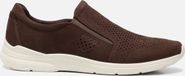 ECCO Irving leren heren instappers - Bruin - Maat 45
