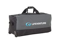 Lifeventure Expedition Grote plunjezak met wielen, 120 liter, zachte, opvouwbare basis, compact bij niet-gebruik, Grijs, Eén maat, Normaal