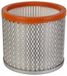 Cross Tools 68517 Vervangingsfilterpatroon voor CAS 1100 EU aszuiger, zilver/oranje