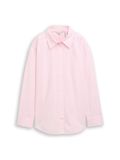 TOM TAILOR Overhemdblouse met afgeronde zoom van katoenmix