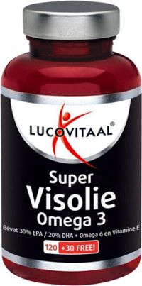 Lucovitaal Super Huile de poisson Oméga 3-6 - 150 Capsules
