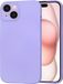Techsuit Soft Flex Silicone Back Cover hoesje voor Apple iPhone 15 - Light Purple