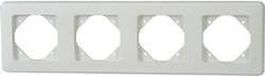 Kopp 303413080 Frame 4-voudig Europa Arctisch-wit, Mat